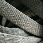 Corde extérieure durable de meubles, cordes tissées par caoutchouc élastique gris-clair fournisseur